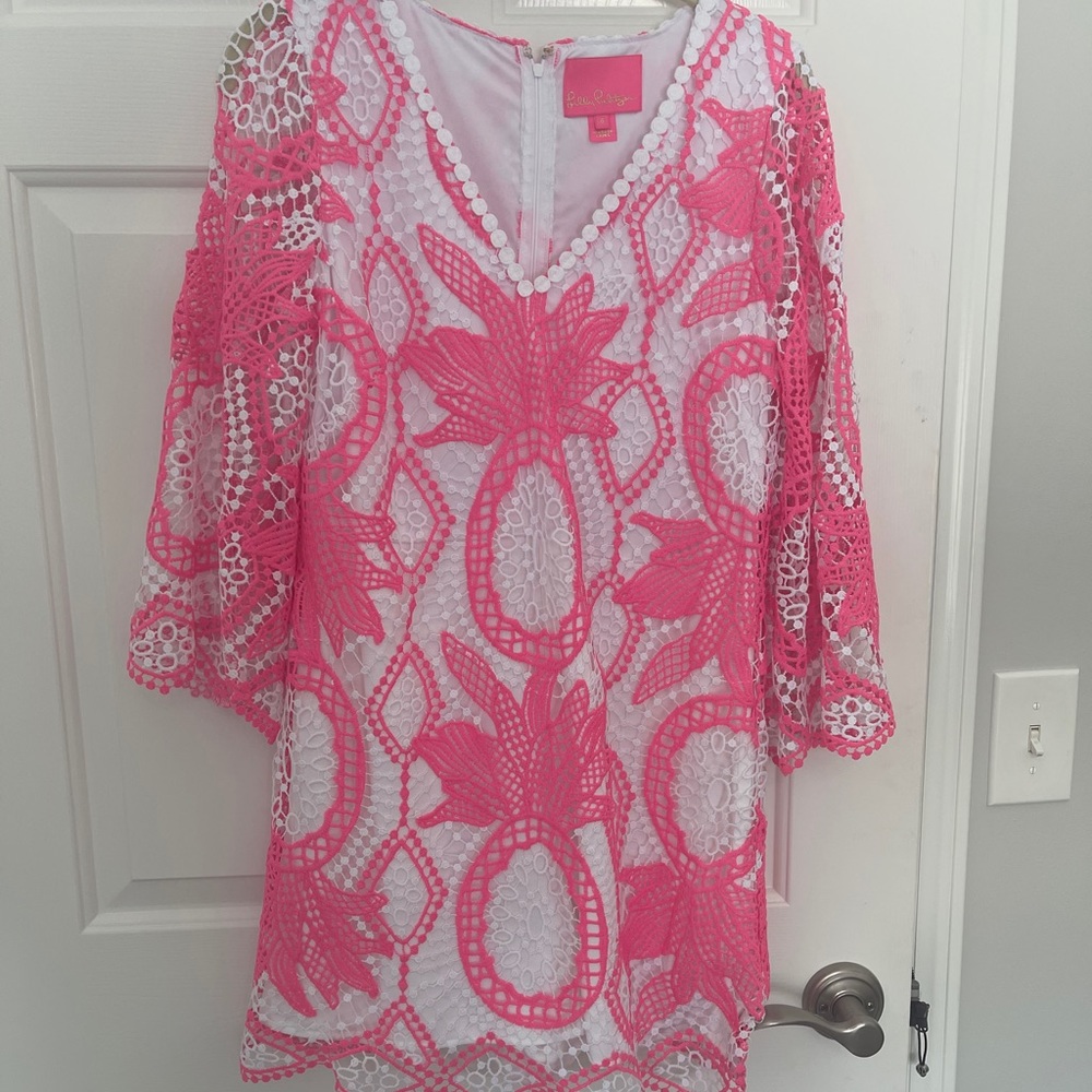 Lilly Pulitzer Lottie Crochet Lace Romper